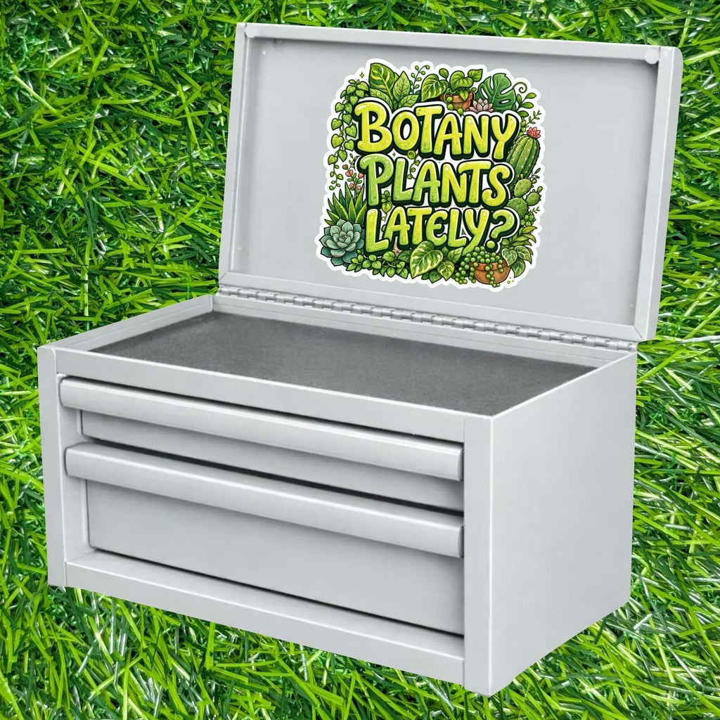 Botany Plants Lately Sticker Plant Lover Decal Houseplant Garden Cactus Greenhouse Leafy Pun