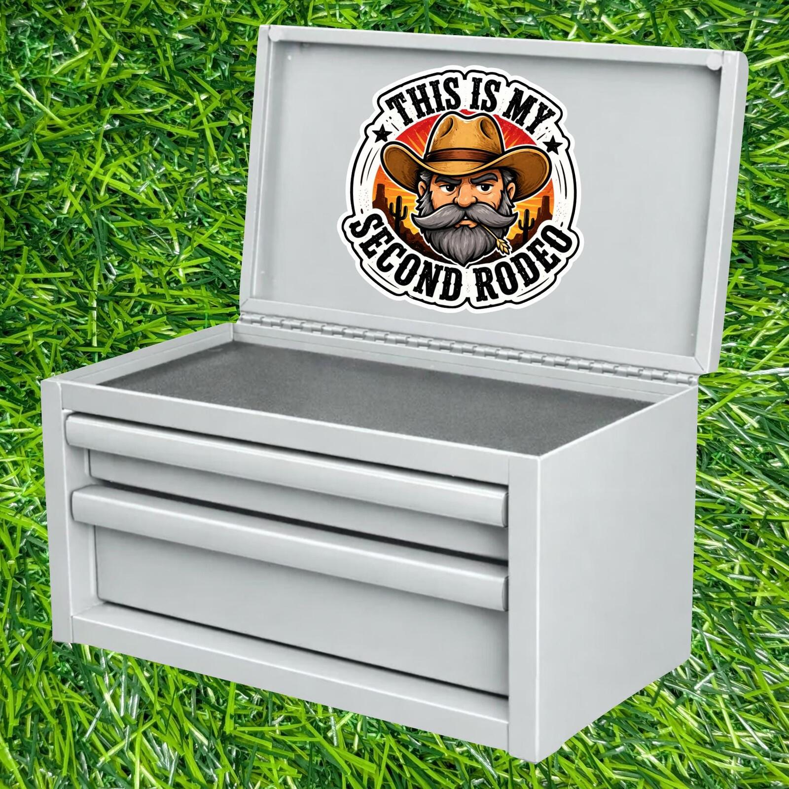 This Is My Second Rodeo Sticker, Cowboy Decal, Western Humor, Sarcastic Country