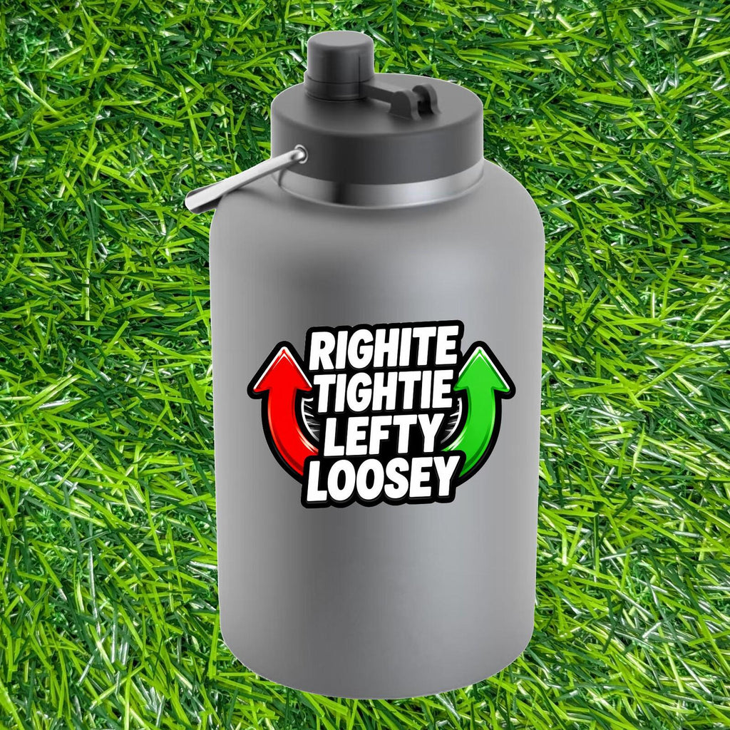 Righty Tighty Lefty Loosey Sticker, Trades Humor Toolbox Decal, Mechanic Gift