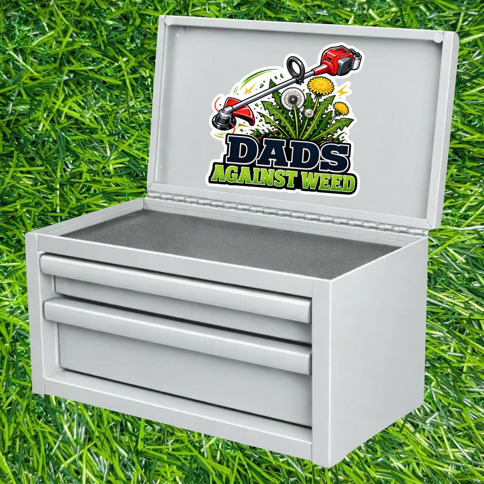 Dads Against Weed Sticker Lawn Care Decal Father Humor Yard Work Weed Whacker