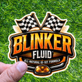 Blinker Fluid All-Natural ID-10T Formula Sticker, Racing Mechanic Decal